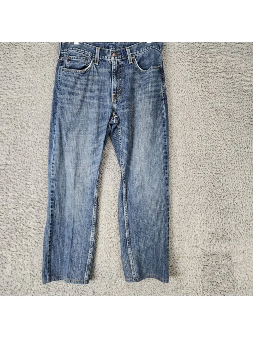 Levis Jeans Mens 32x30 Blue 559 Cotton Denim Relaxed Fit Straight Leg *Read*